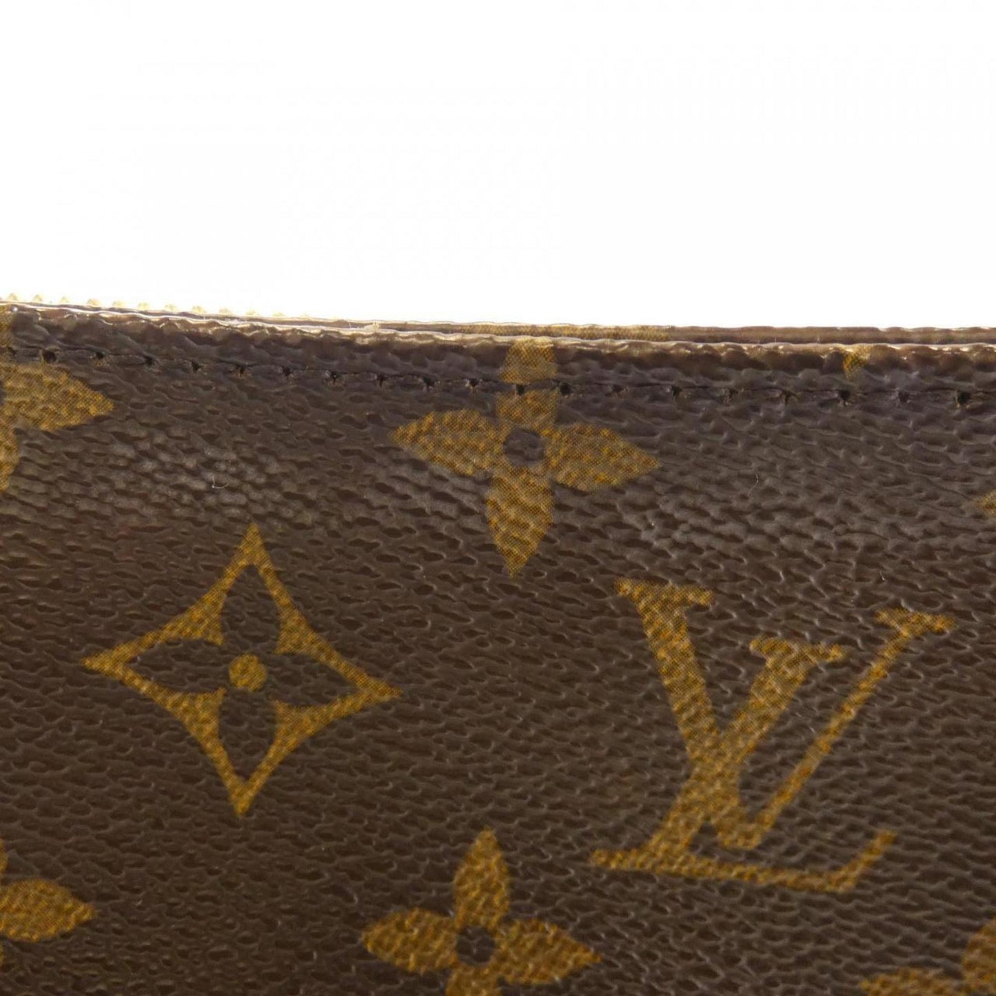 Louis Vuitton Coated Canvas Brown Shoulder Bags