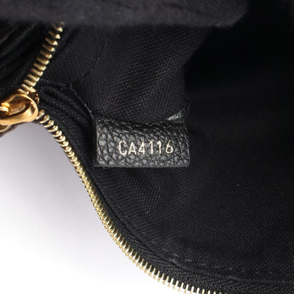 Louis Vuitton Coated Canvas Black Handbags