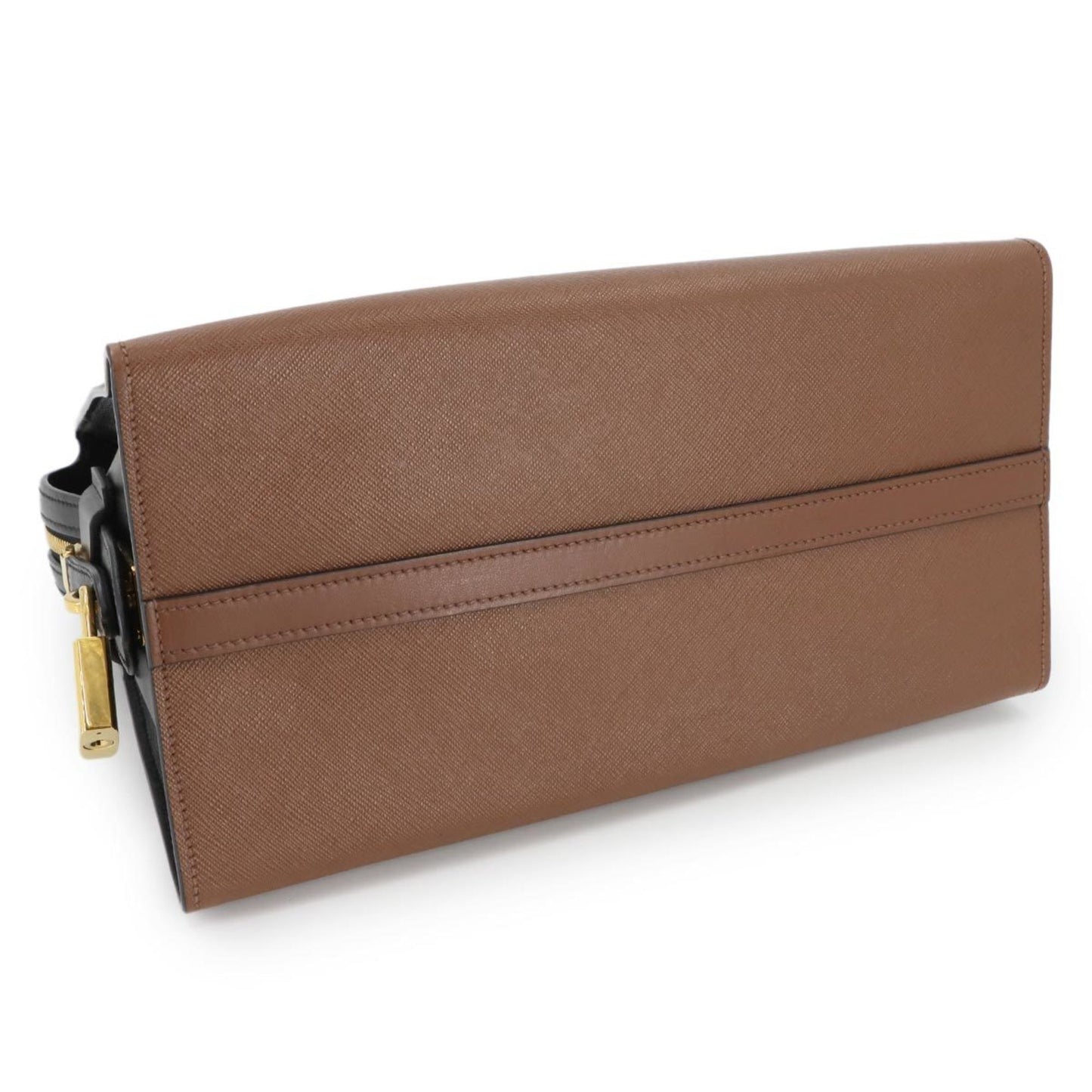 Prada Saffiano Black Handbags