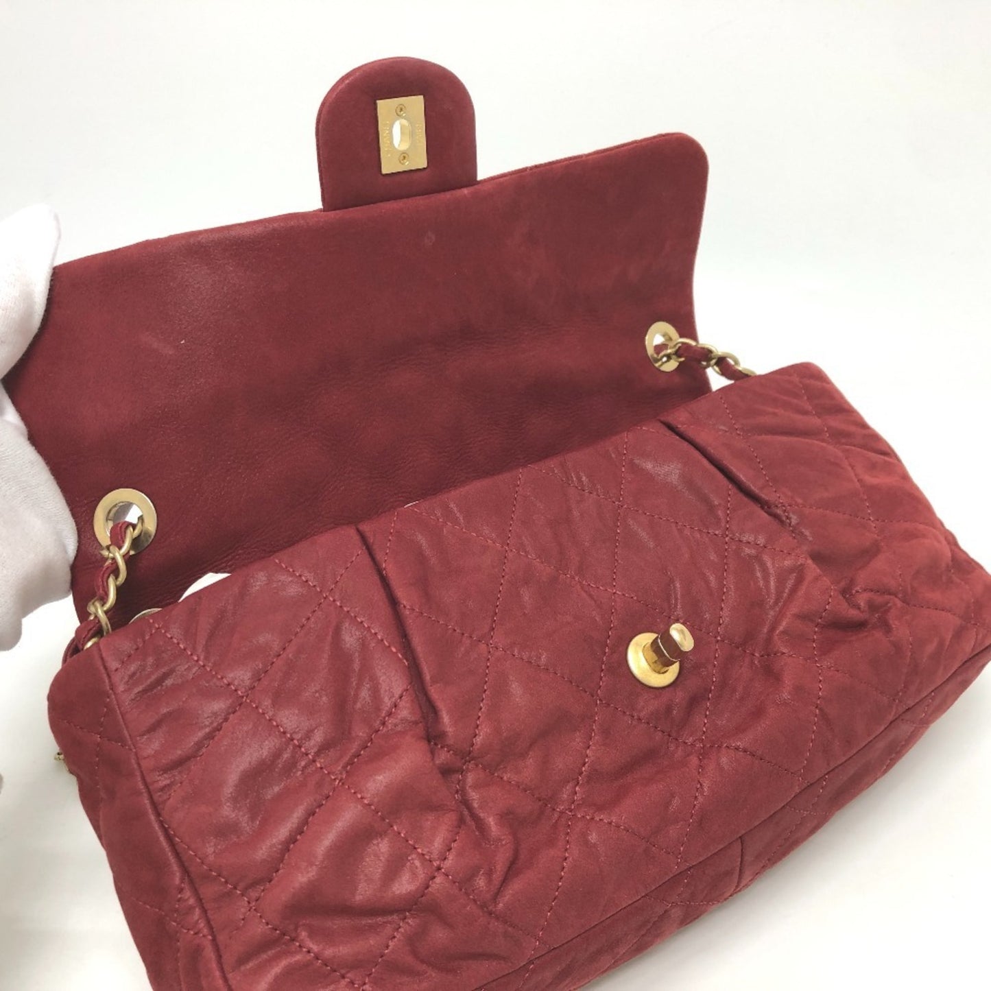 Chanel Others Red Shoulder Bags