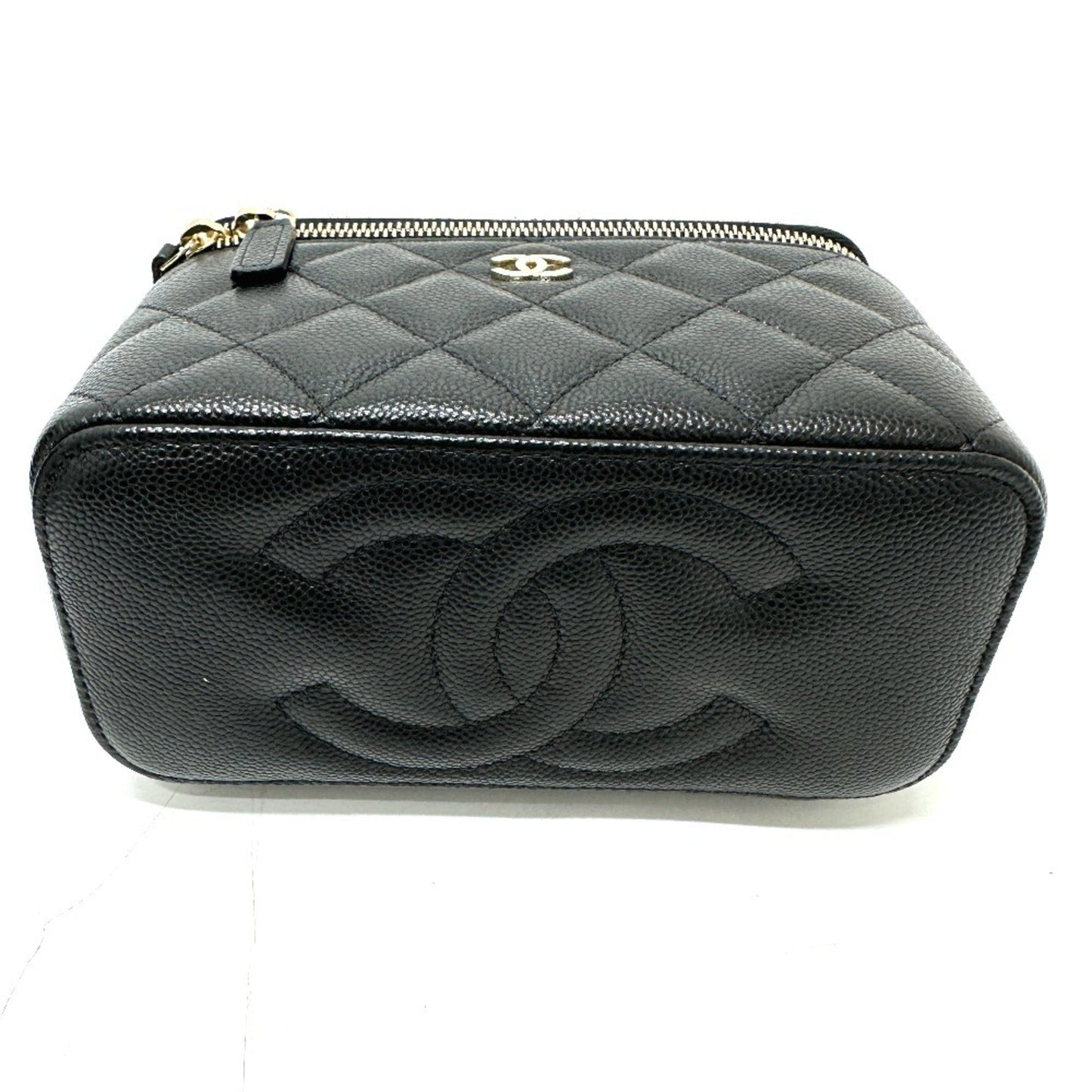 Chanel Calfskin Black Shoulder Bags