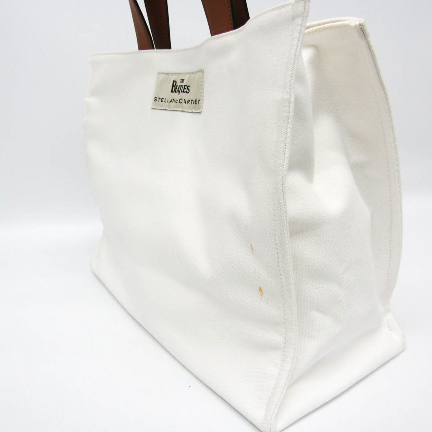 Stella Mccartney Faux Leather Brown Tote Bags