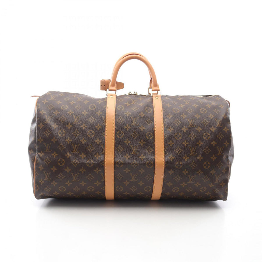 Louis Vuitton Coated Canvas Brown Travel Bags