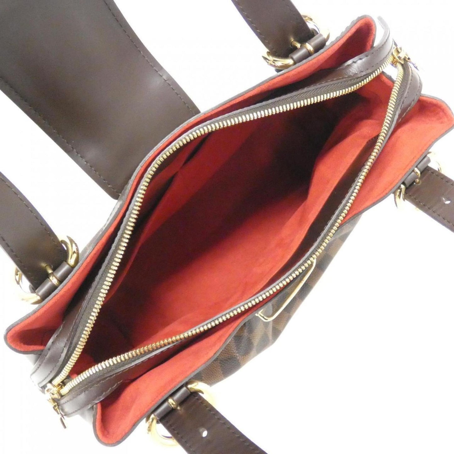Louis Vuitton Coated Canvas Brown Handbags