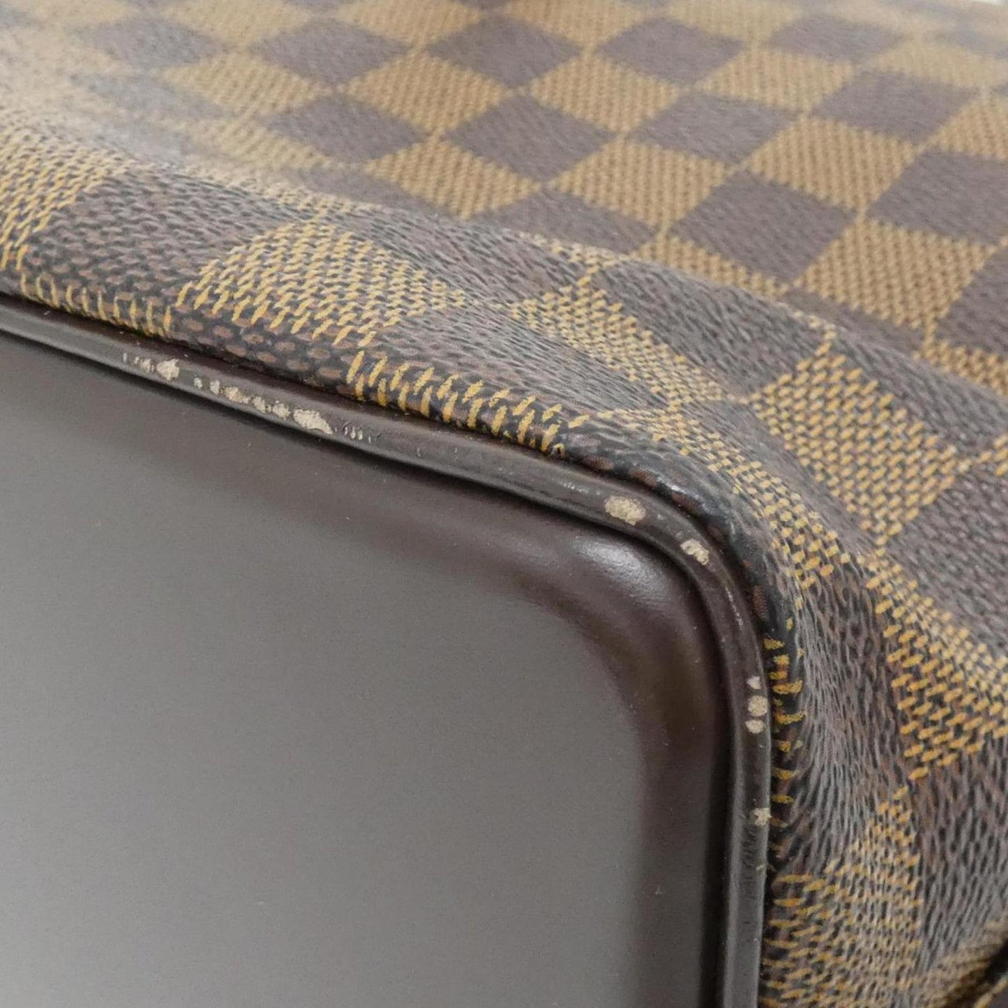 Louis Vuitton Coated Canvas Brown Shoulder Bags