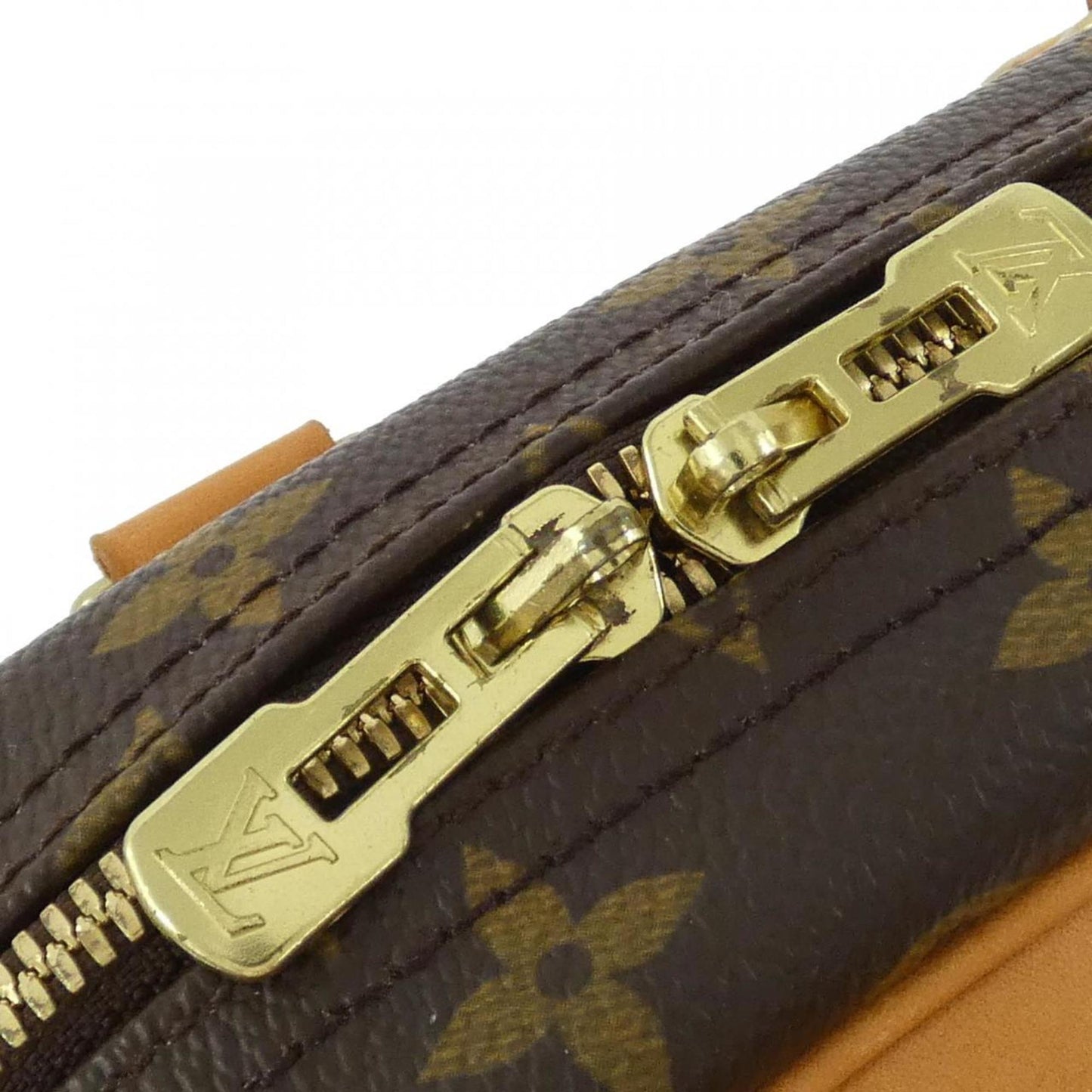 Louis Vuitton Coated Canvas Brown Handbags