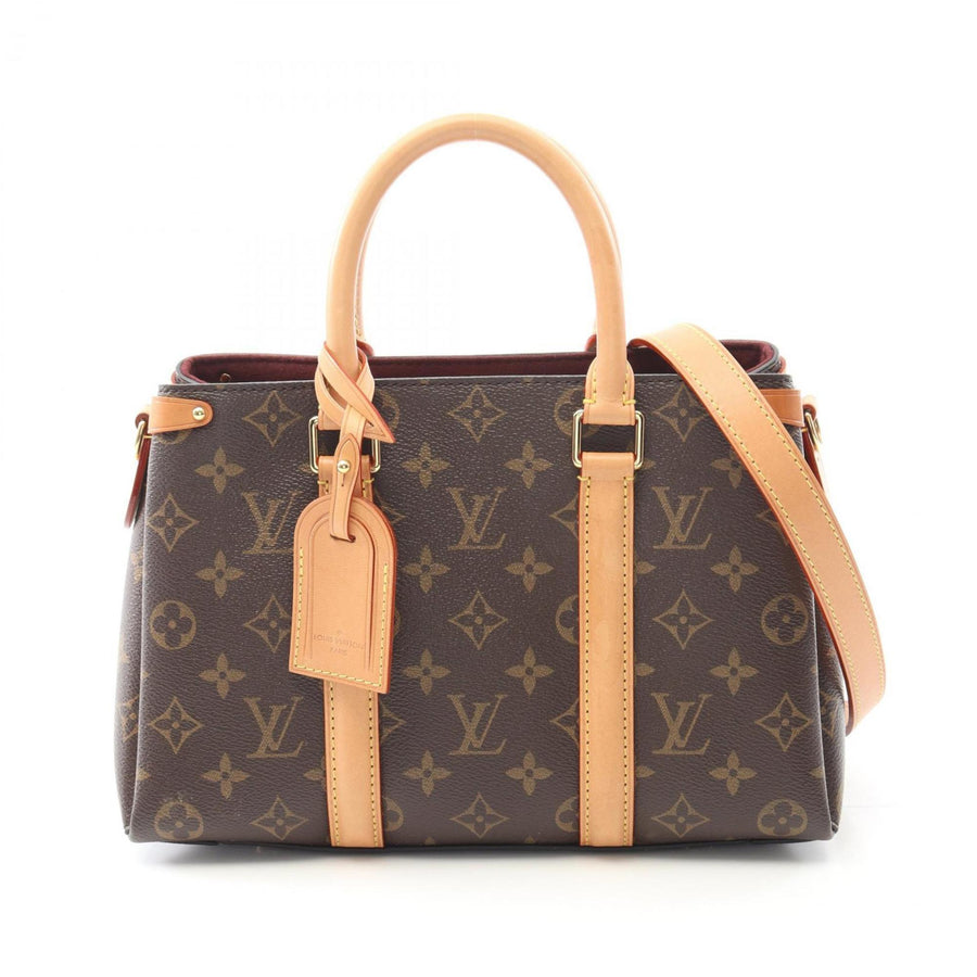 Louis Vuitton Coated Canvas Brown Handbags