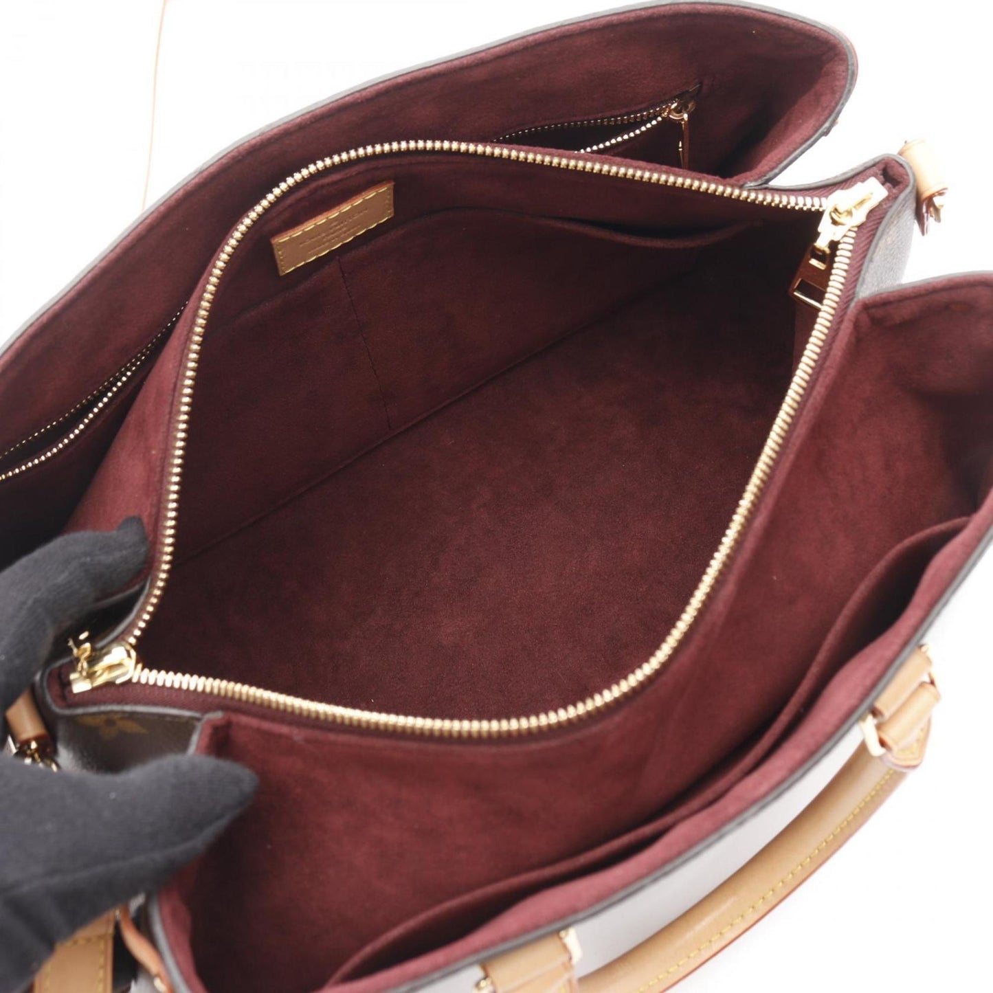 Louis Vuitton Coated Canvas Brown Handbags