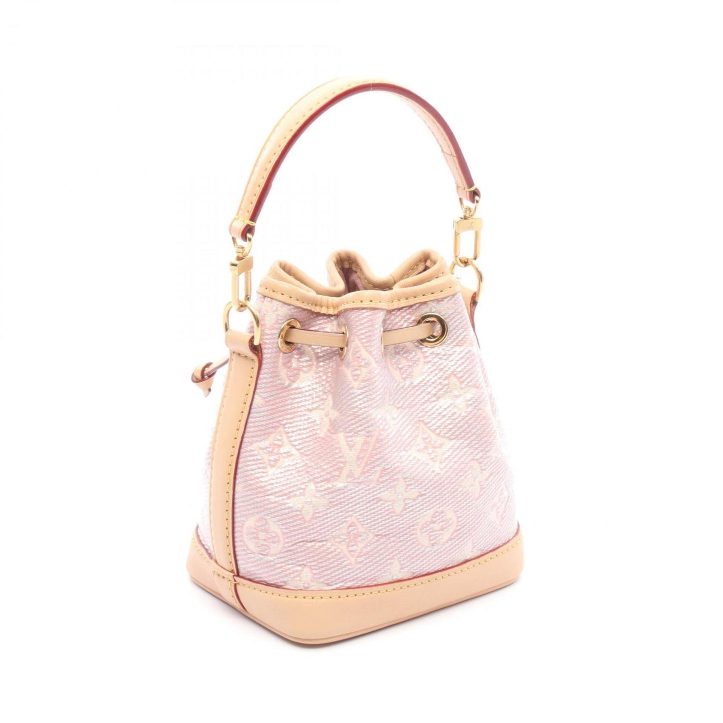 Louis Vuitton Woven Fabric Brown Handbags
