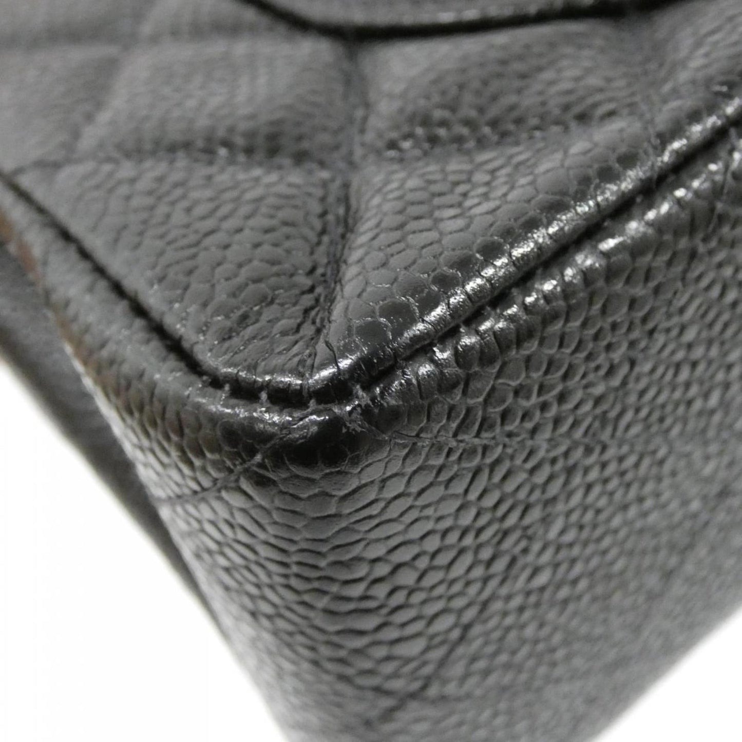 Chanel Calfskin Black Shoulder Bags