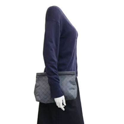 Bottega Veneta Nylon Gray Clutch Bags
