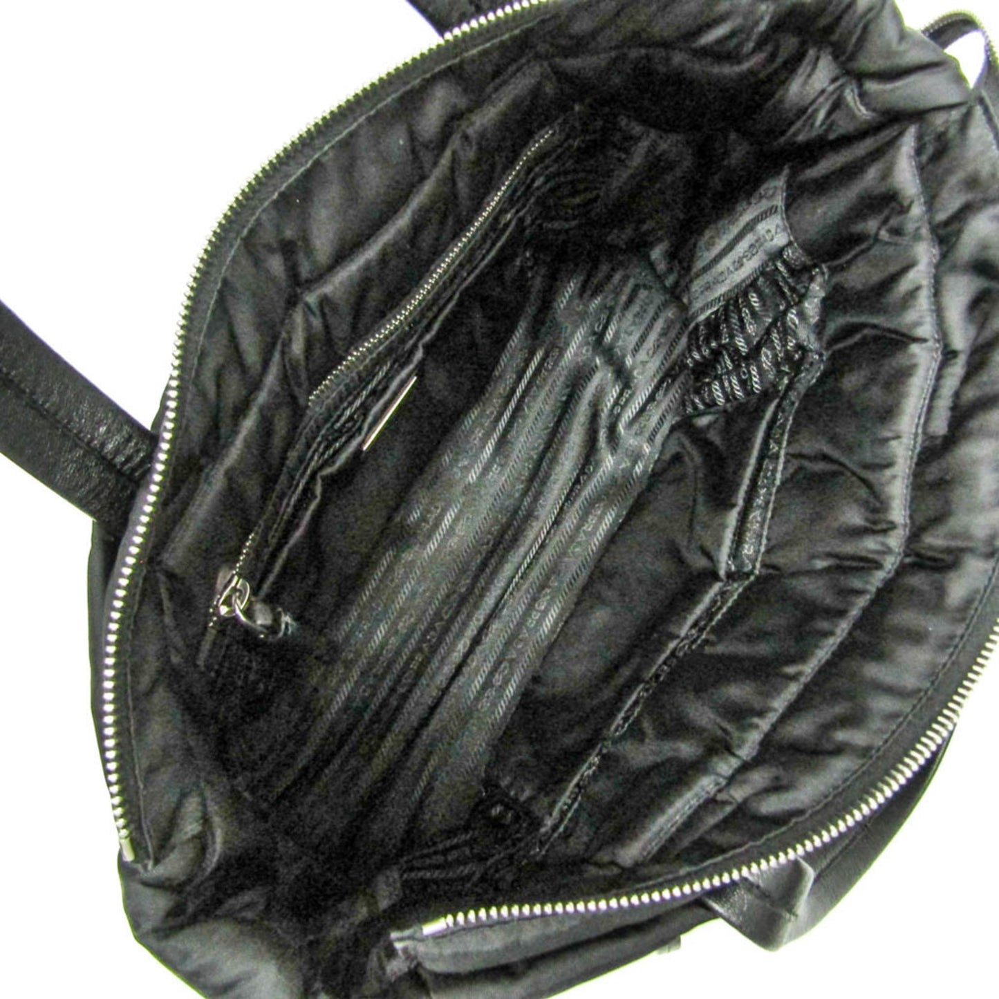 Prada Nylon Black Handbags