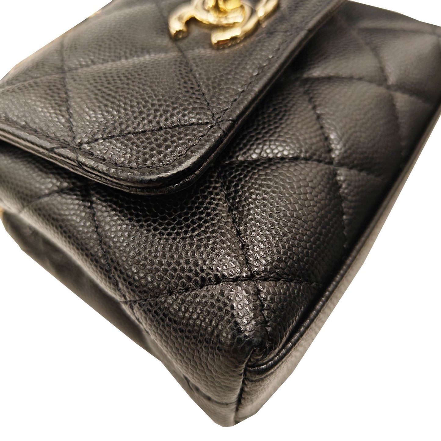 Chanel Calfskin Black Backpacks