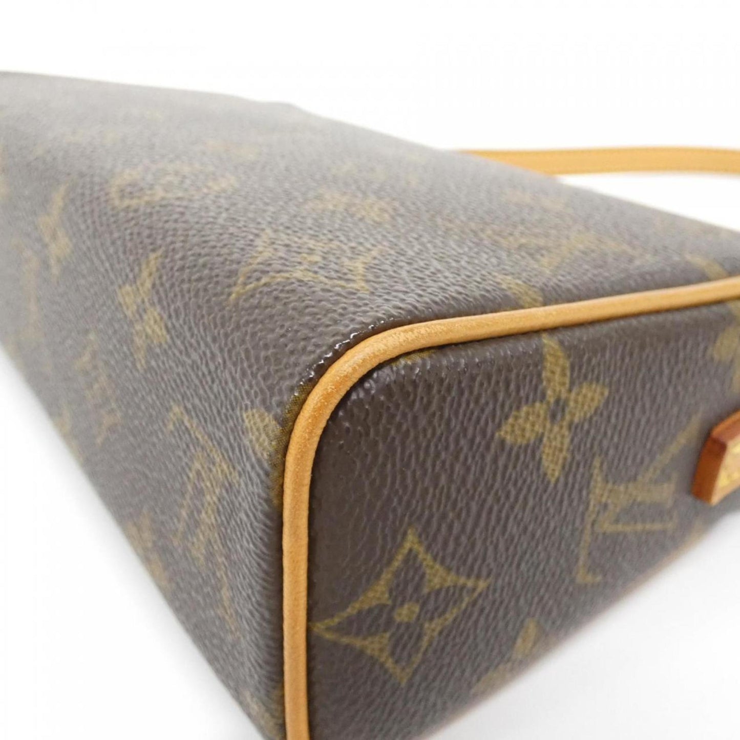 Louis Vuitton Coated Canvas Brown Handbags