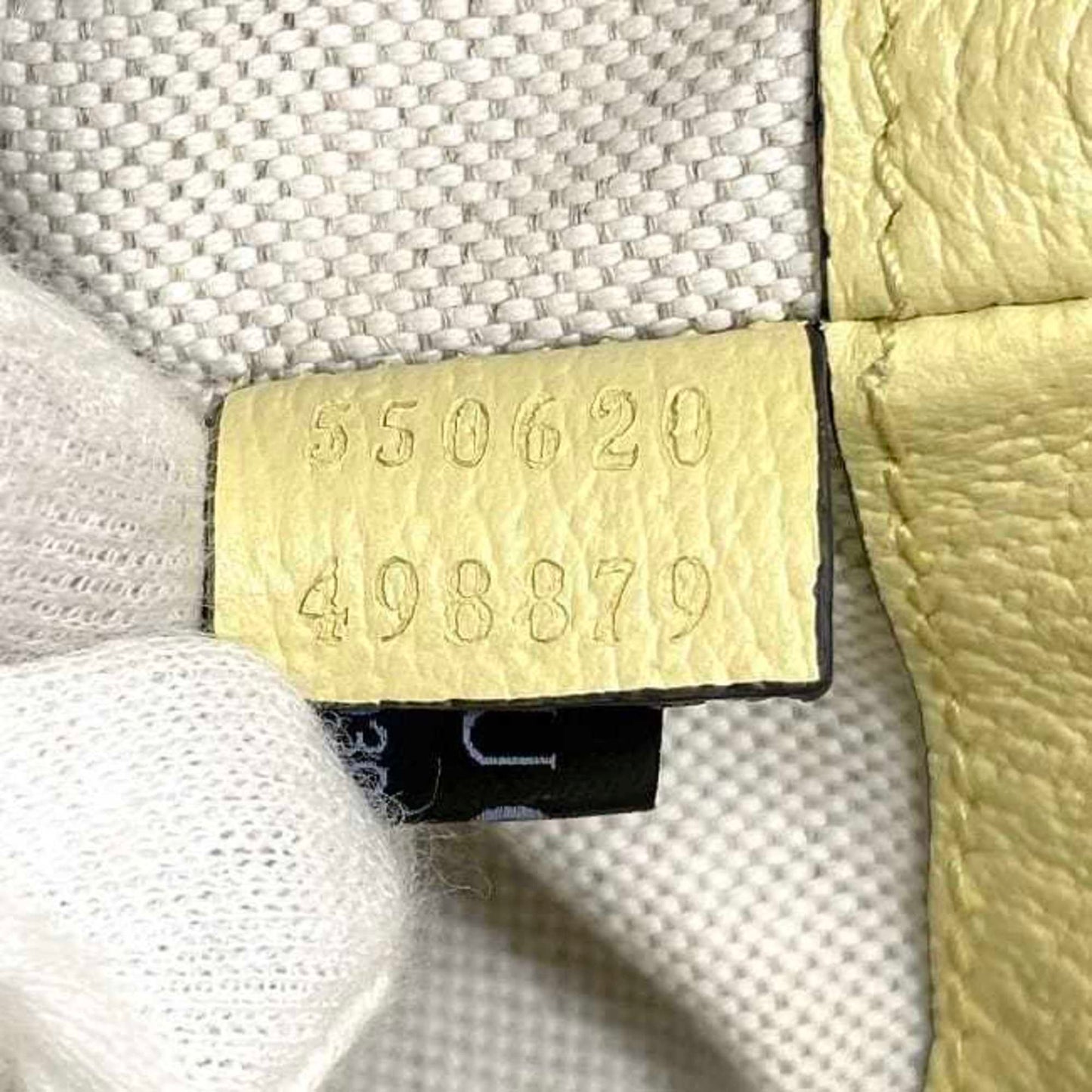 Gucci Canvas Yellow Shoulder Bags