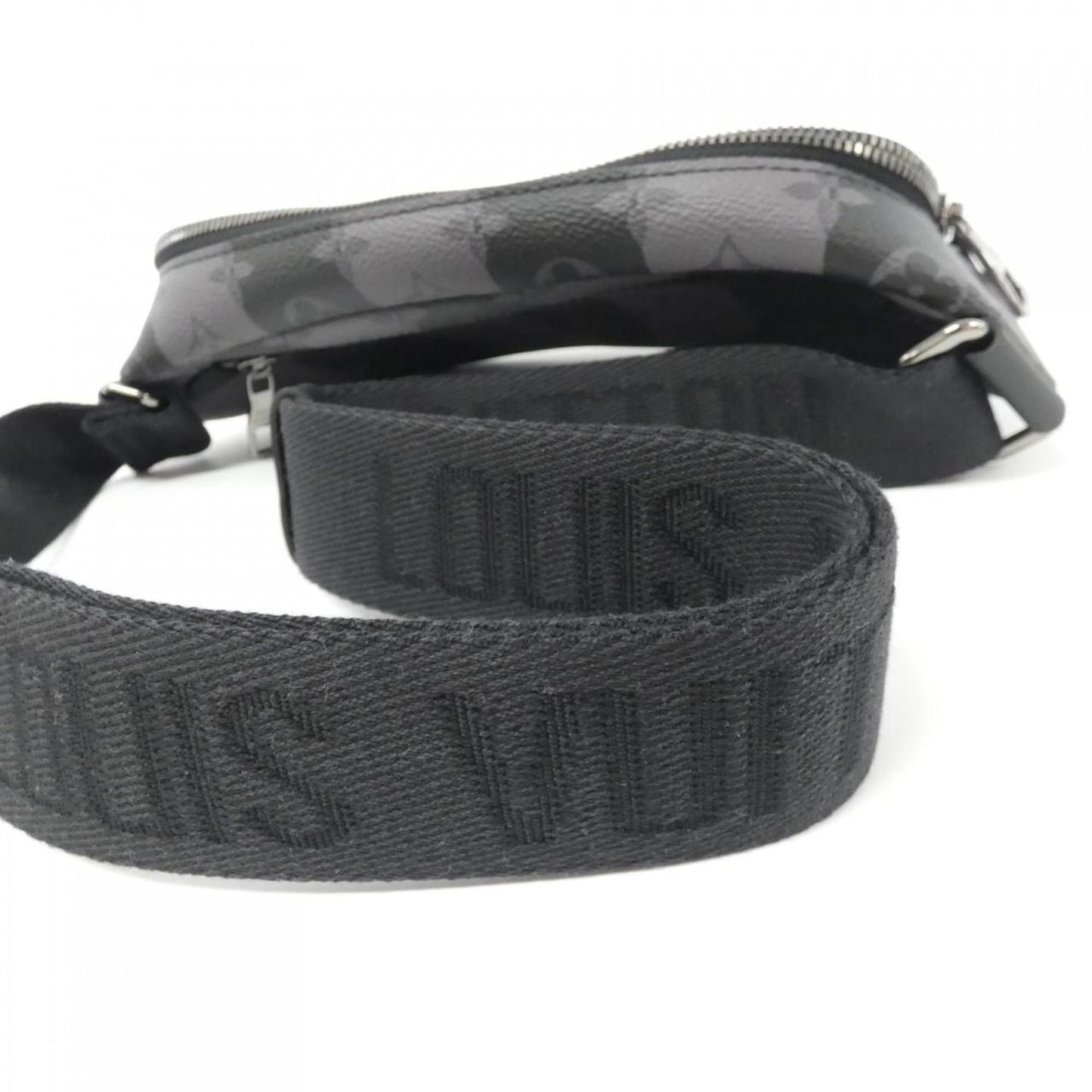 Louis Vuitton Coated Canvas Black Shoulder Bags
