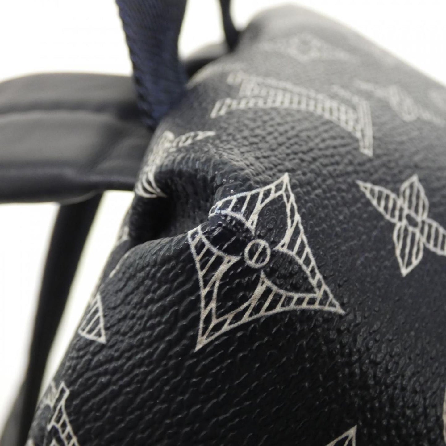Louis Vuitton Coated Canvas Blue Backpacks