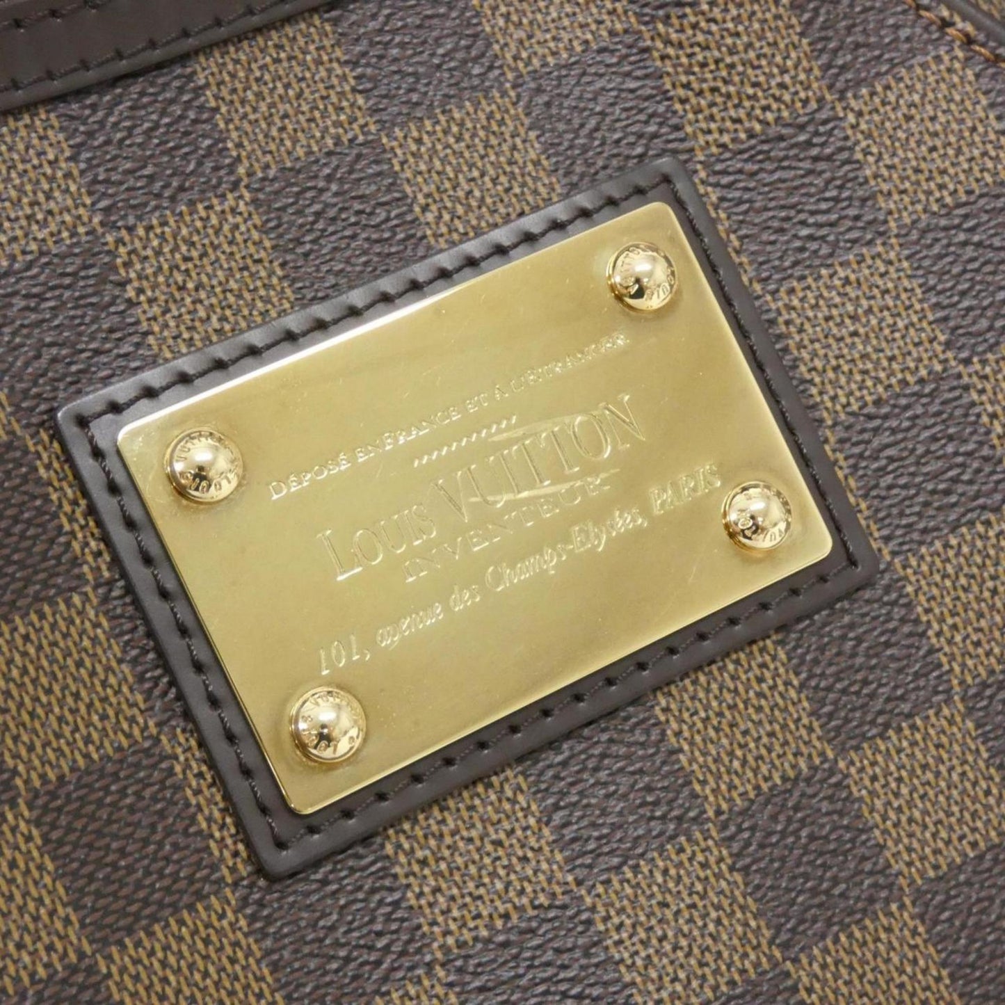 Louis Vuitton Coated Canvas Brown Shoulder Bags