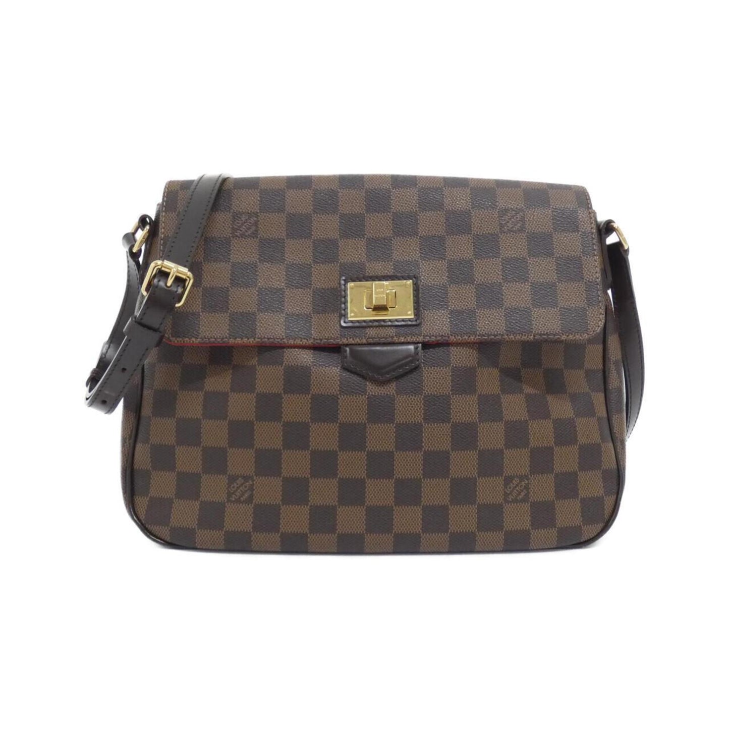 Louis Vuitton Coated Canvas Brown Shoulder Bags
