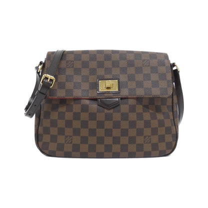 Louis Vuitton Coated Canvas Brown Shoulder Bags