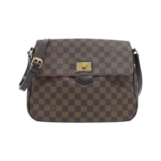 Louis Vuitton Coated Canvas Brown Shoulder Bags