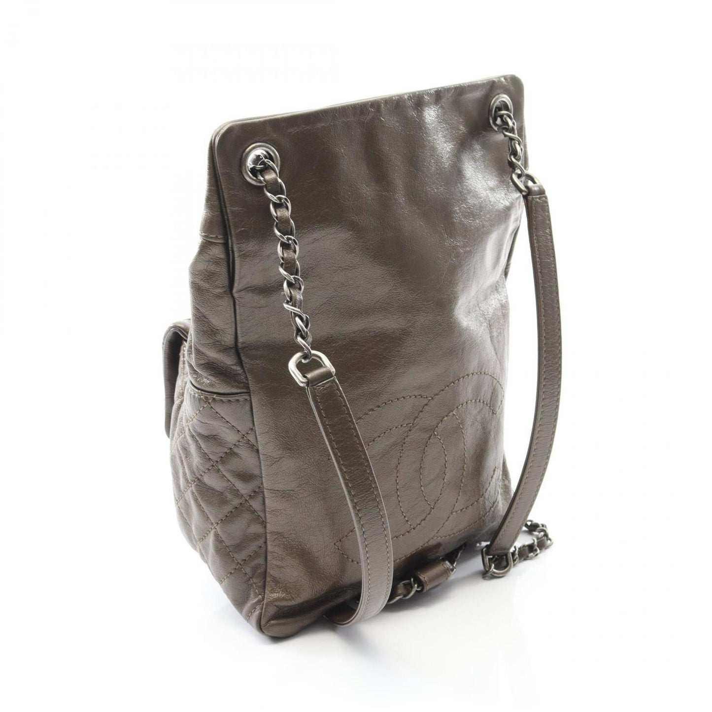 Chanel Others Green Backpacks