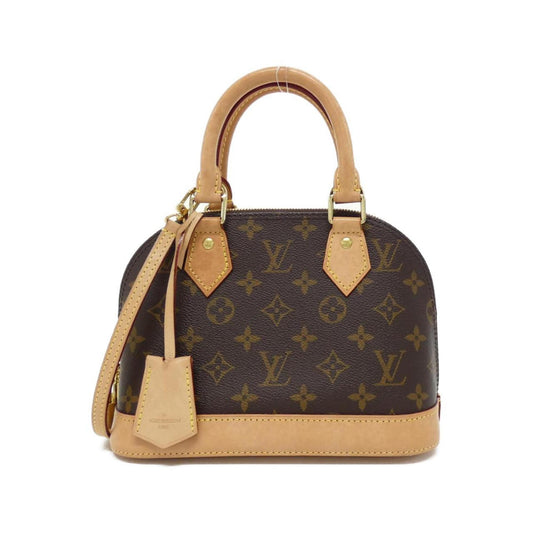 Louis Vuitton Coated Canvas Brown Handbags