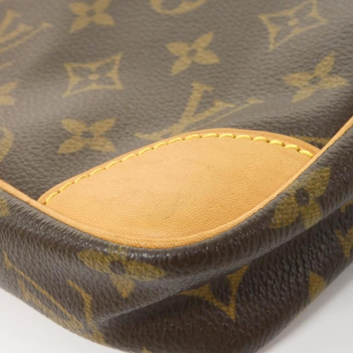 Louis Vuitton Coated Canvas Brown Shoulder Bags