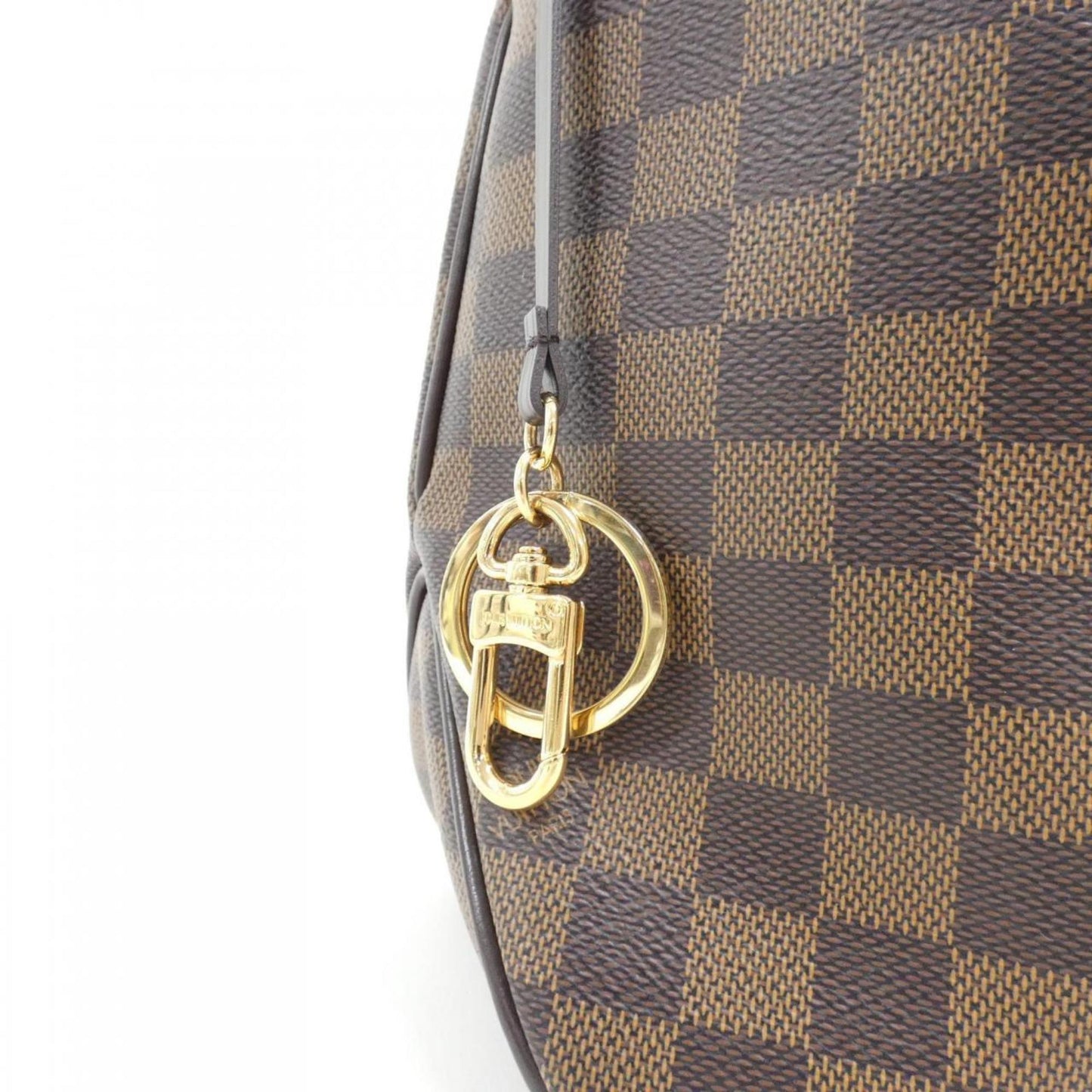 Louis Vuitton Coated Canvas Brown Shoulder Bags