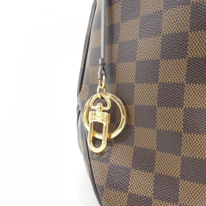 Louis Vuitton Coated Canvas Brown Shoulder Bags