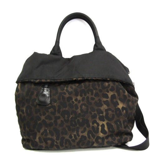 Prada Nylon Black Handbags