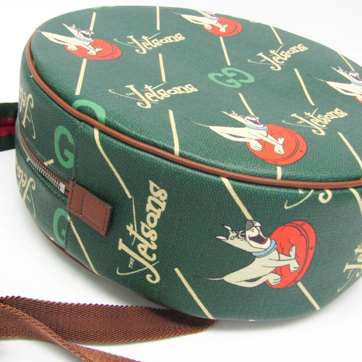 Gucci Pvc Green Backpacks