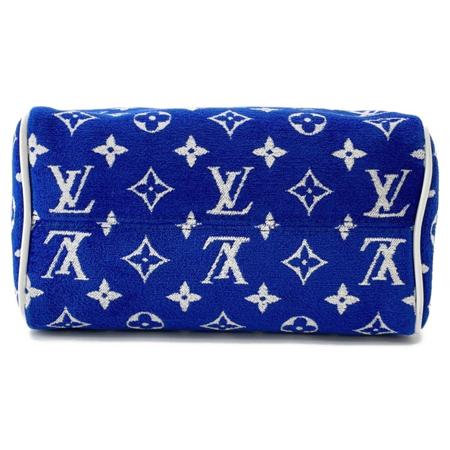 Louis Vuitton Woven Fabric Blue Handbags