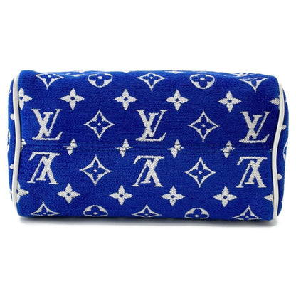 Louis Vuitton Woven Fabric Blue Handbags