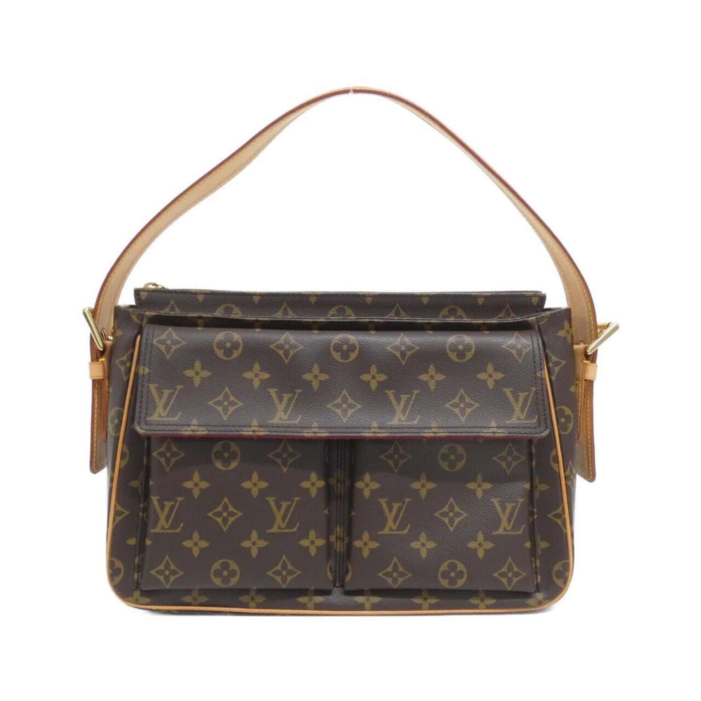 Louis Vuitton Monogram Canvas Brown Shoulder Bags