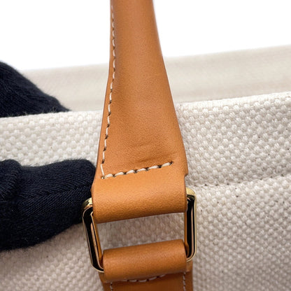 Celine Canvas Brown Tote Bags