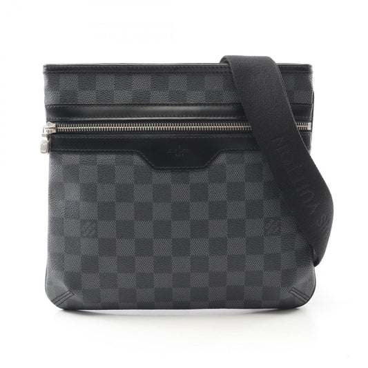 Louis Vuitton Coated Canvas Black Shoulder Bags