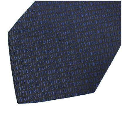 Louis Vuitton Silk Black Ties