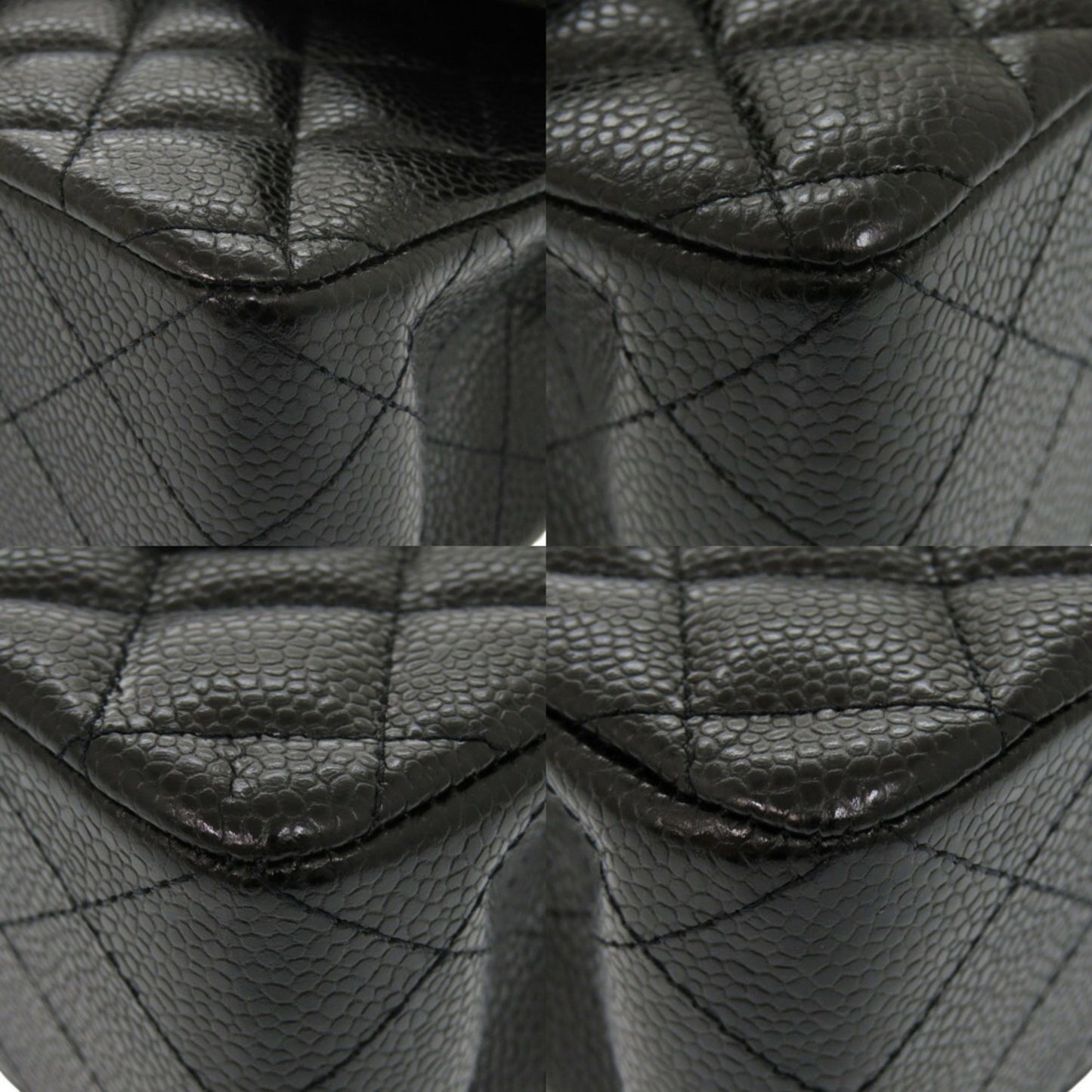Chanel Calfskin Black Shoulder Bags