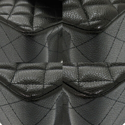 Chanel Calfskin Black Shoulder Bags
