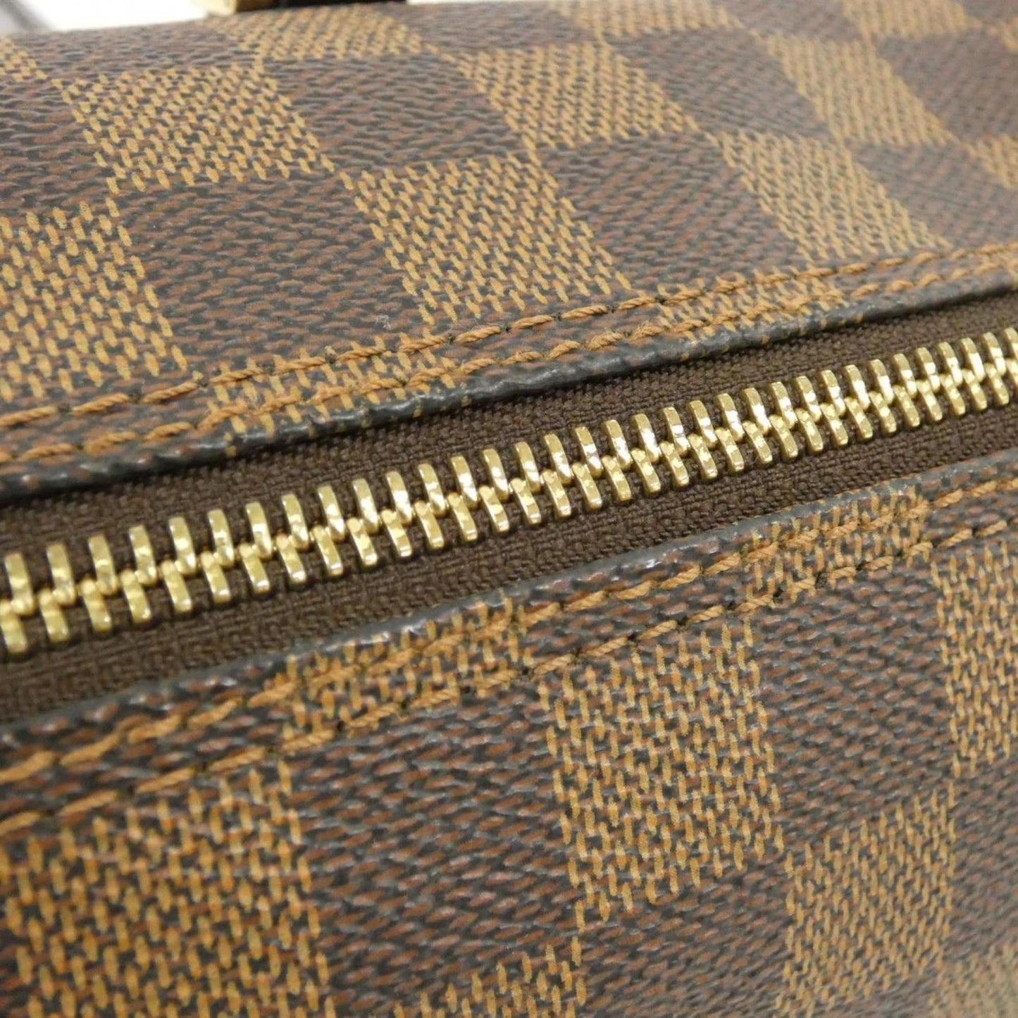Louis Vuitton Coated Canvas Brown Handbags