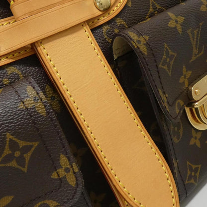 Louis Vuitton Coated Canvas Brown Handbags