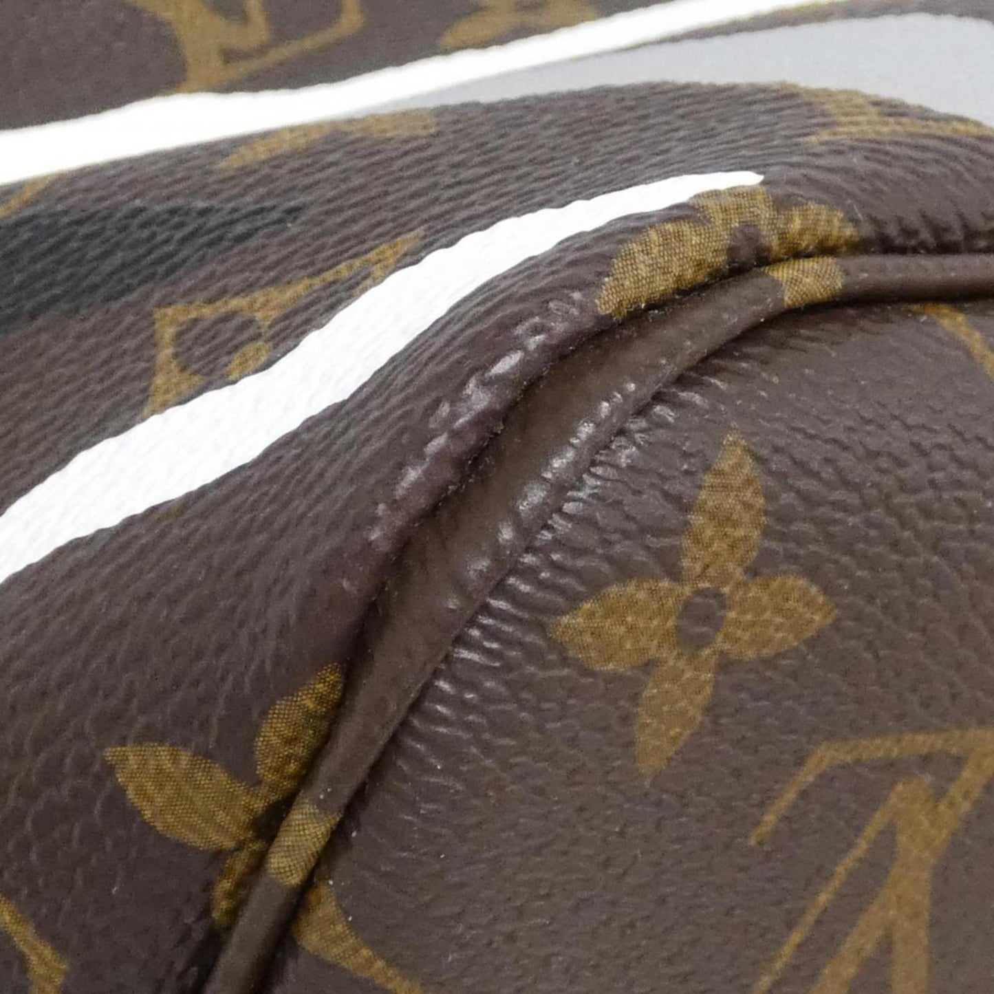 Louis Vuitton Coated Canvas Brown Handbags