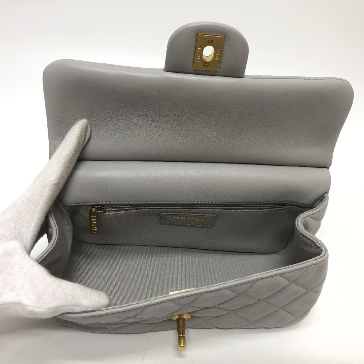 Chanel Others Gray Shoulder Bags