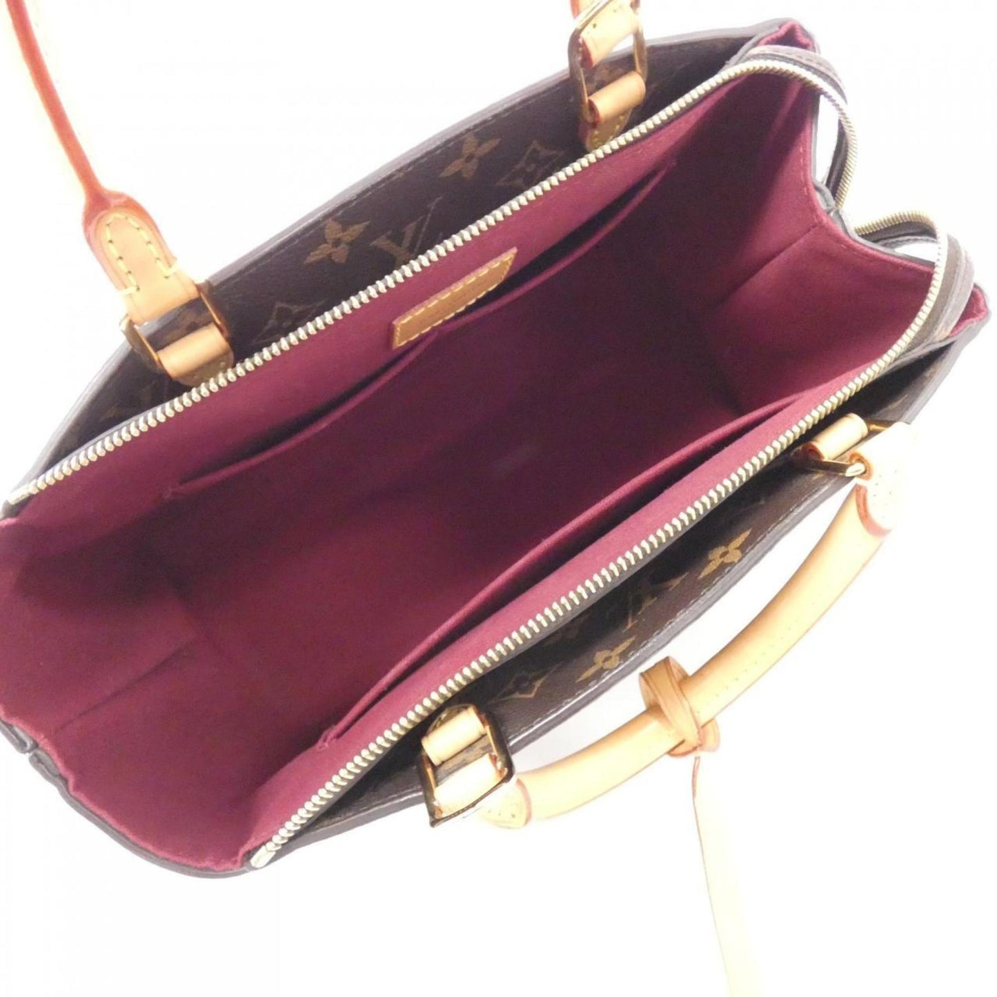 Louis Vuitton Coated Canvas Brown Handbags
