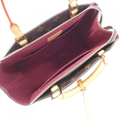 Louis Vuitton Coated Canvas Brown Handbags