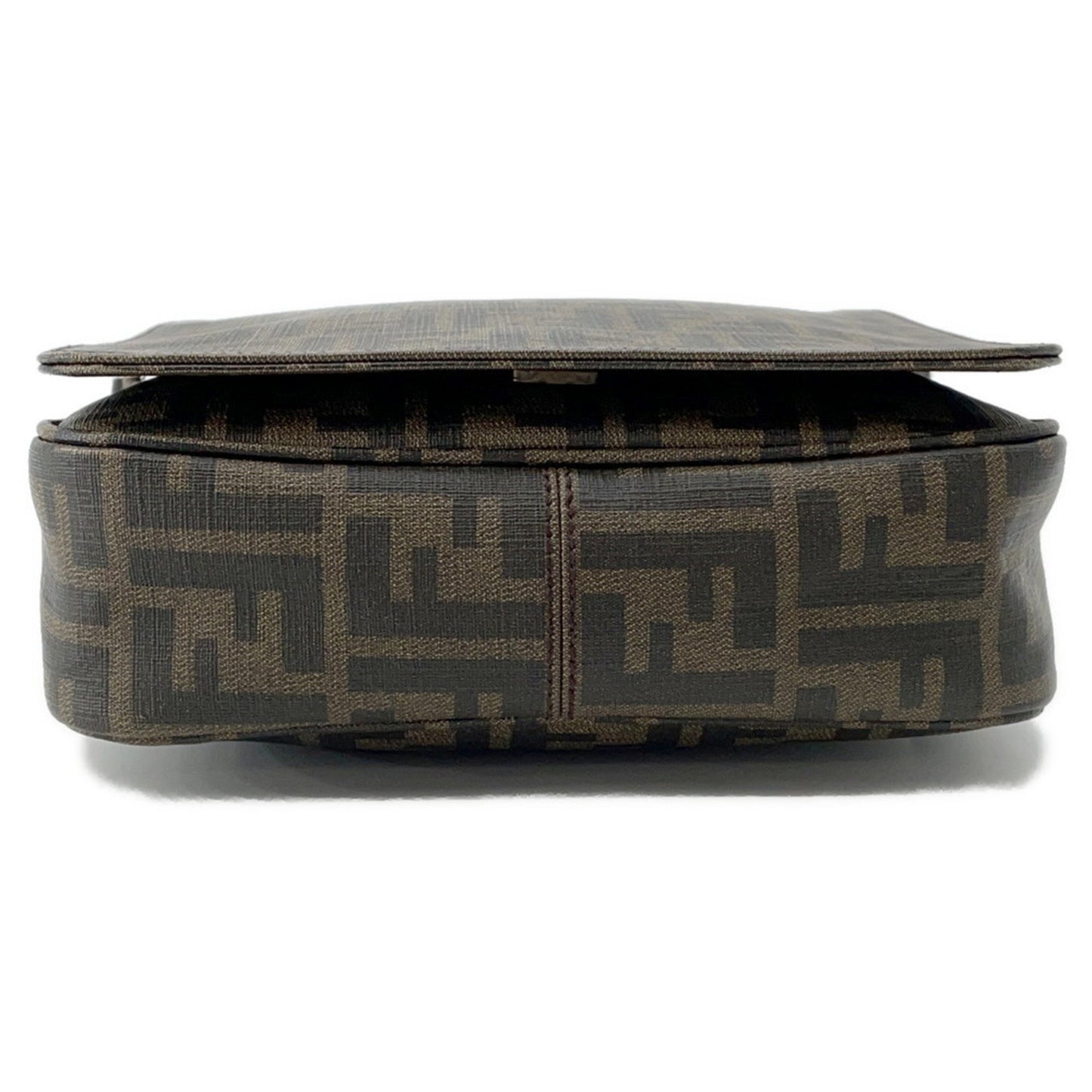 Fendi Pvc Brown Shoulder Bags
