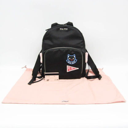 Miu Miu Nylon Black Backpacks
