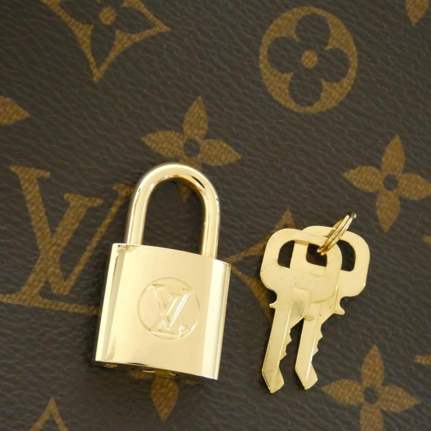 Louis Vuitton Coated Canvas Brown Shoulder Bags