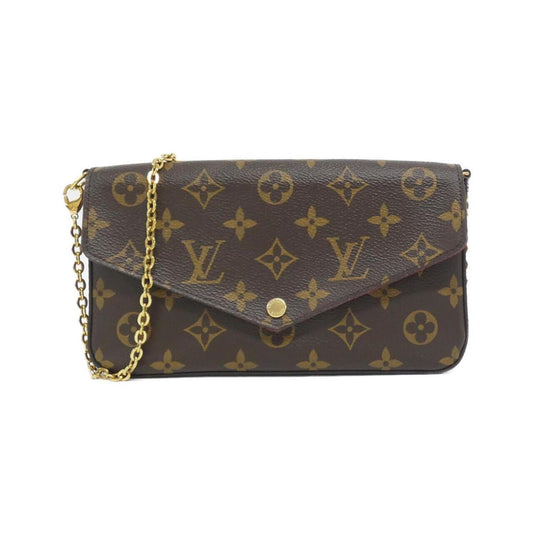 Louis Vuitton Coated Canvas Brown Shoulder Bags